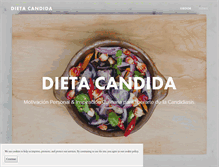 Tablet Screenshot of dietacandida.com